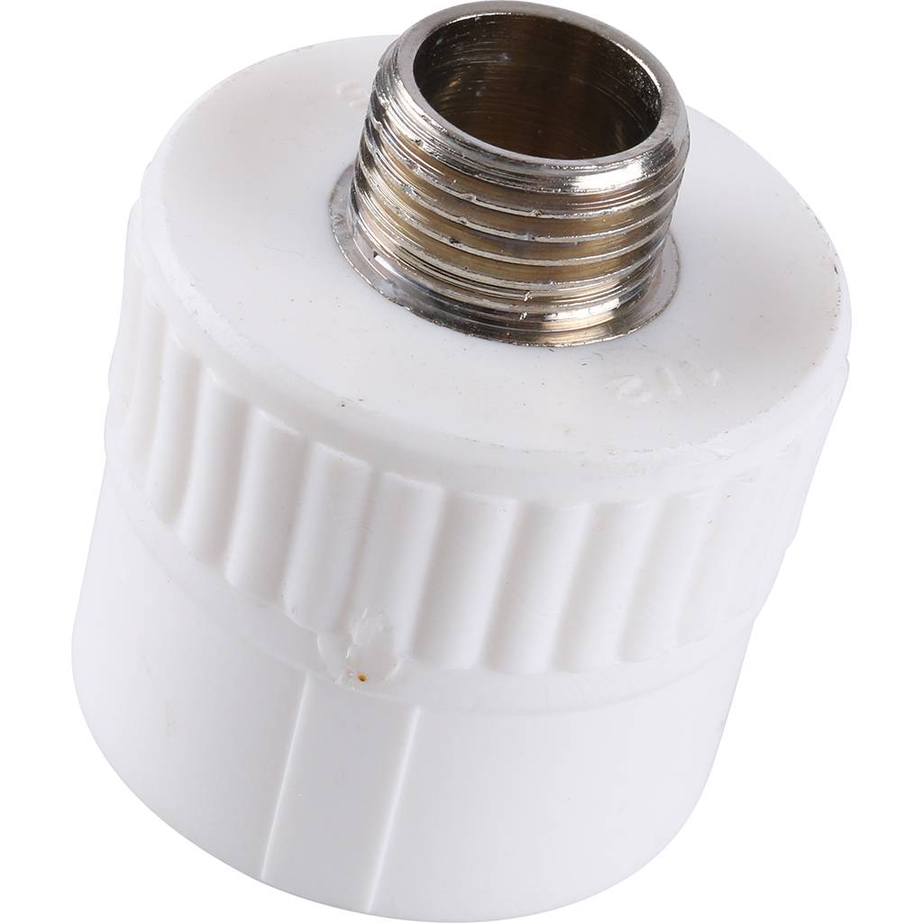 Муфта комбинированная Kalde наружняя резьба 32x1/2 для полипропиленовых труб под сварку, 3222-nmo-320b00