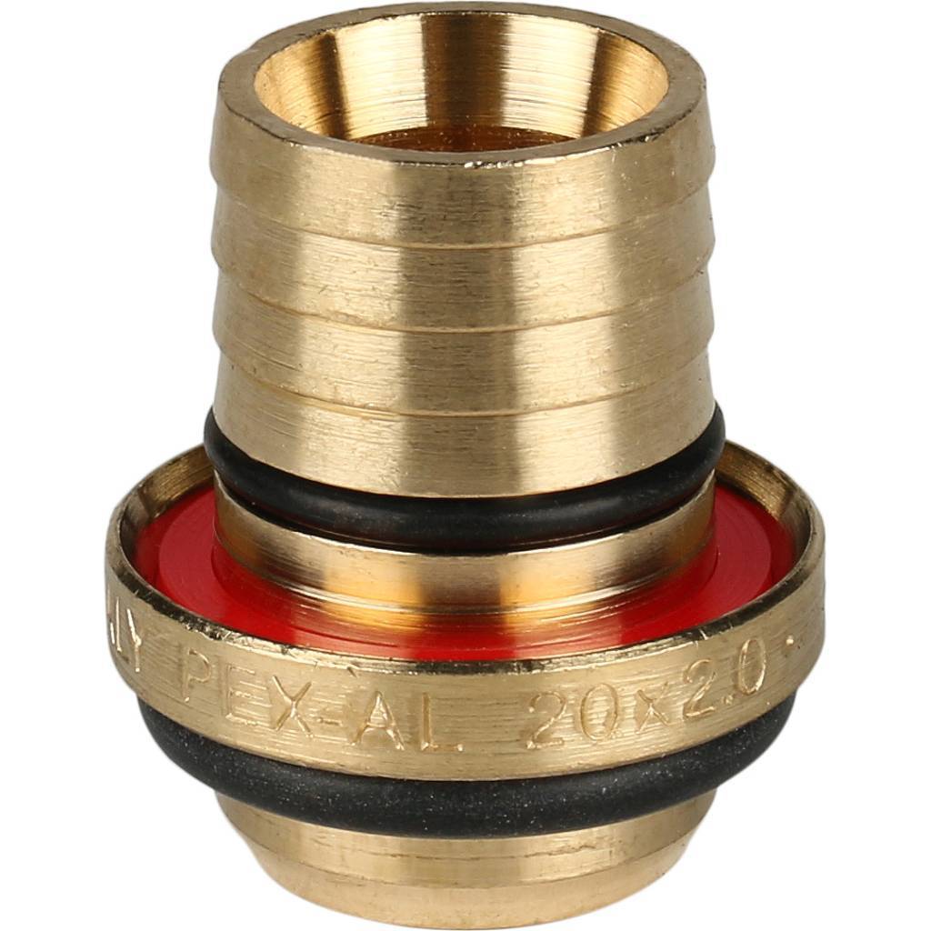 Переходник STOUT с внутренней резьбой 1/2 х20 для металлопластиковых труб винтовой, SFS-0002-001220