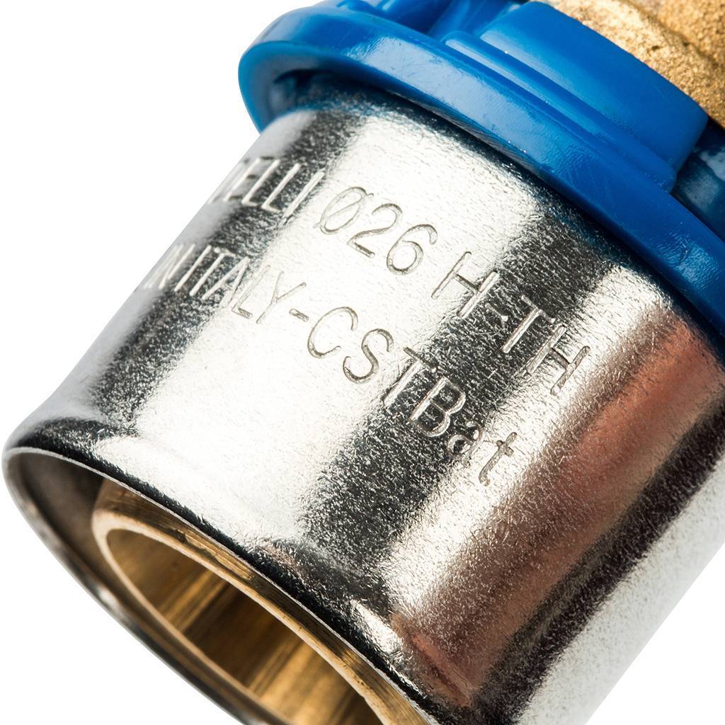 Тройник Prandelli Multyrama с внутренней резьбой (26х3,0)х3/4 профиль H, TH, U для металлопластиковых труб прессовой, 509.08.12.6