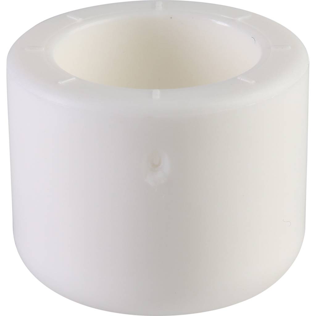 Заглушка Политэк d=20 для полипропиленовых труб под сварку (цвет белый), 9000001020