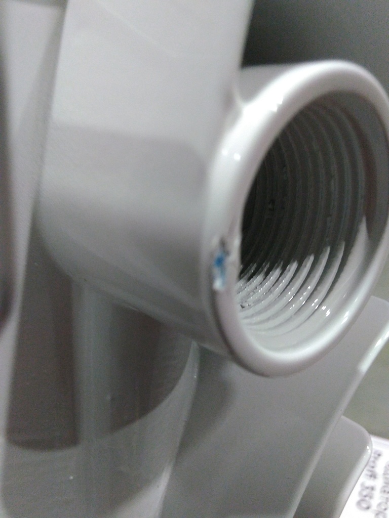 Уцененный товар (сколы краски): Радиатор алюминиевый ROMMER Profi 350 12 секций (AL350-80-80-080) боковое подключение (RAL9016), RAL-1210-035012