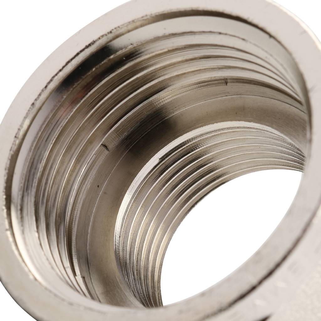 Муфта TIEMME ВВ никелированная 1 1/4х1 для стальных труб резьбовой, 1500376