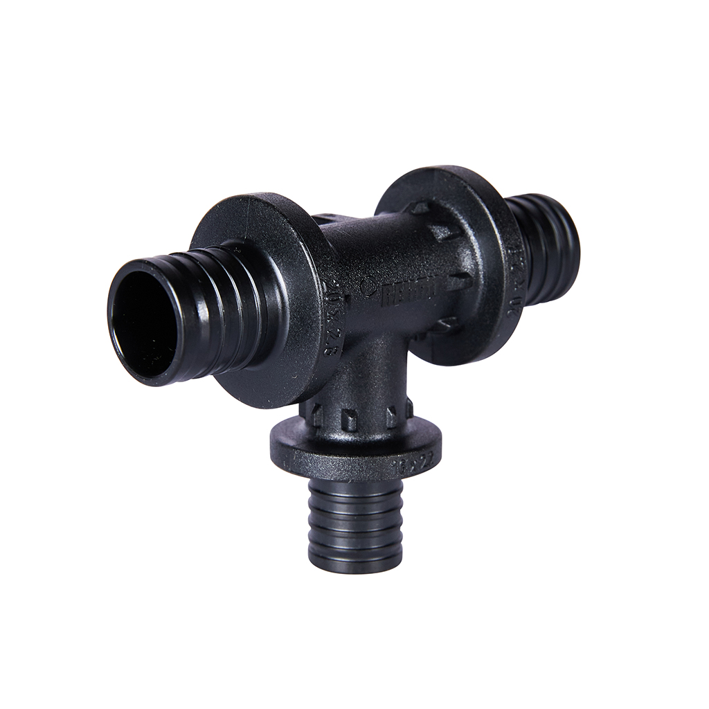 Тройник РЕХАУ RAUTITAN с уменьшенным боковым проходом 20-16-20 PX