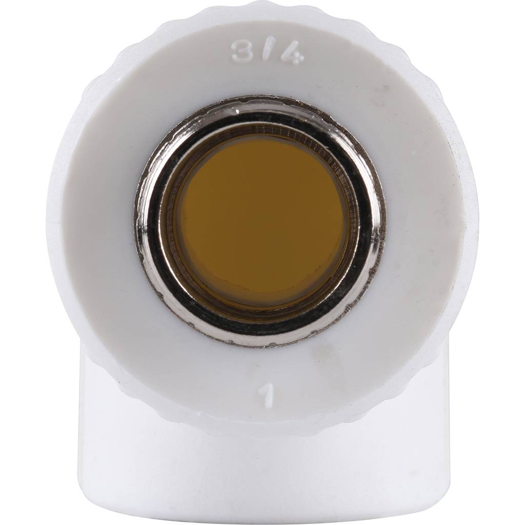 Угольник Kalde с наружной резьбой 32х3/4 для полипропиленовых труб, 3222-emo-320c00