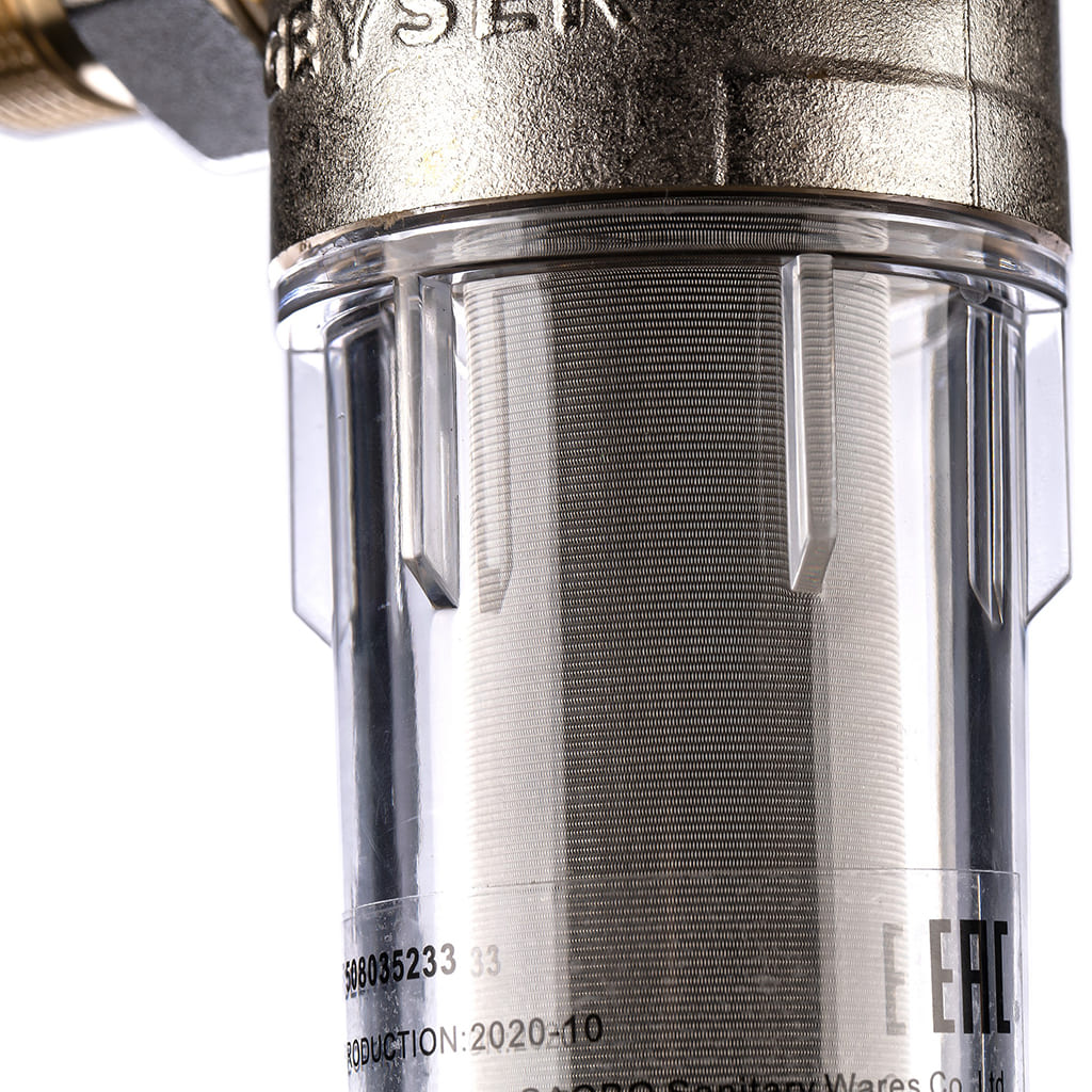 Фильтр самопромывной Гейзер-Бастион 111 3/4 для холодной воды d60