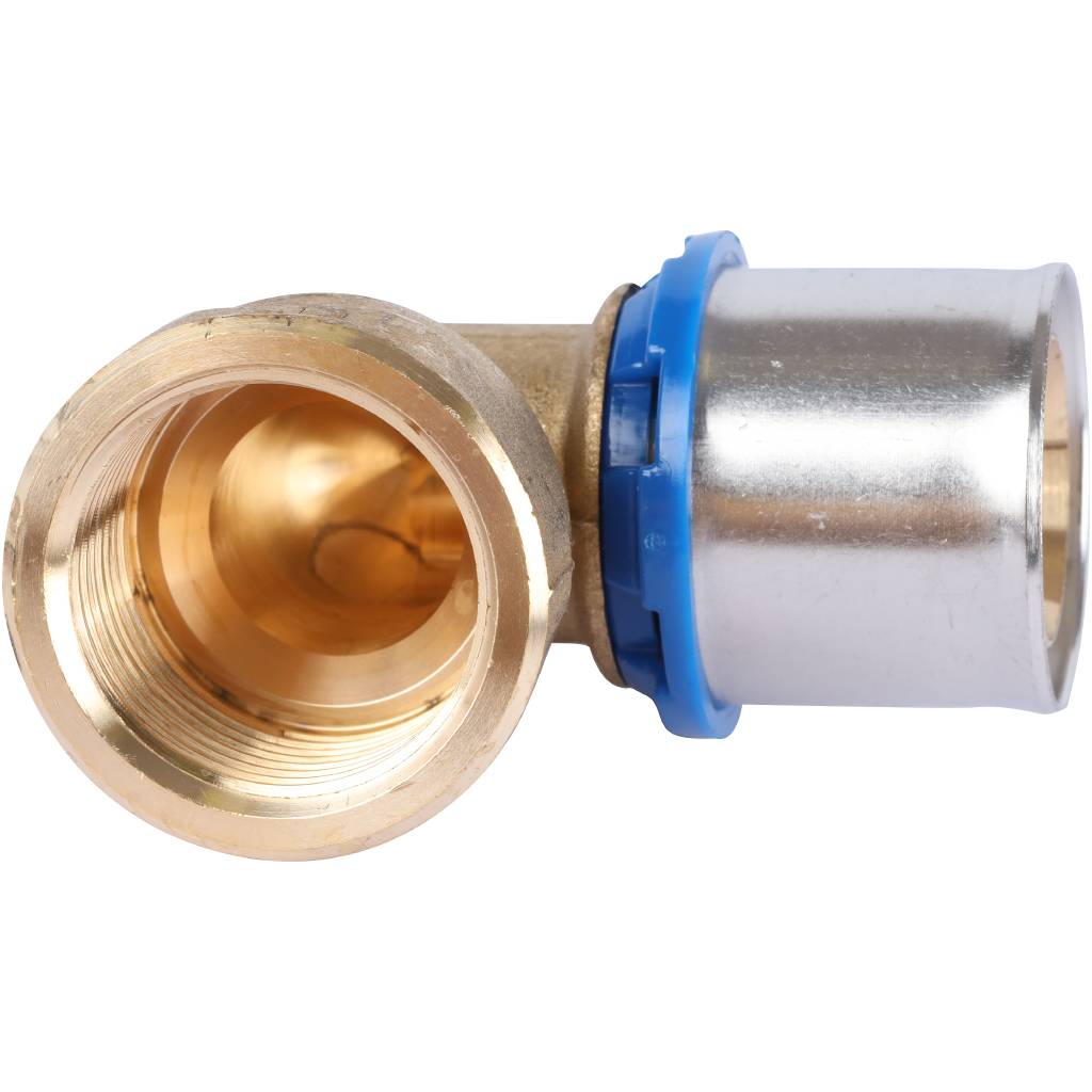 Угольник-переходник APE с внутренней резьбой 1 х32 для металлопластиковых труб прессовой, ARL3110400