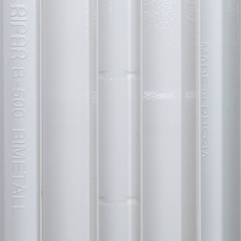 Радиатор биметаллический RIFAR BASE VENTIL 500 BVR 4 секции нижнее правое подключение (белый RAL 9016)