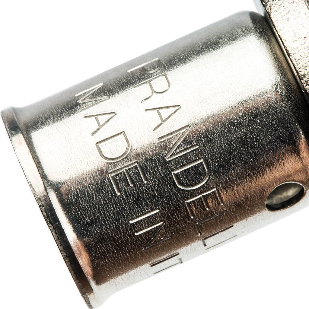 Угольник Prandelli Multyrama с внут.рез. (16х2,0)х1/2 для металлопластиковых труб прессовой, 109.04.51.6