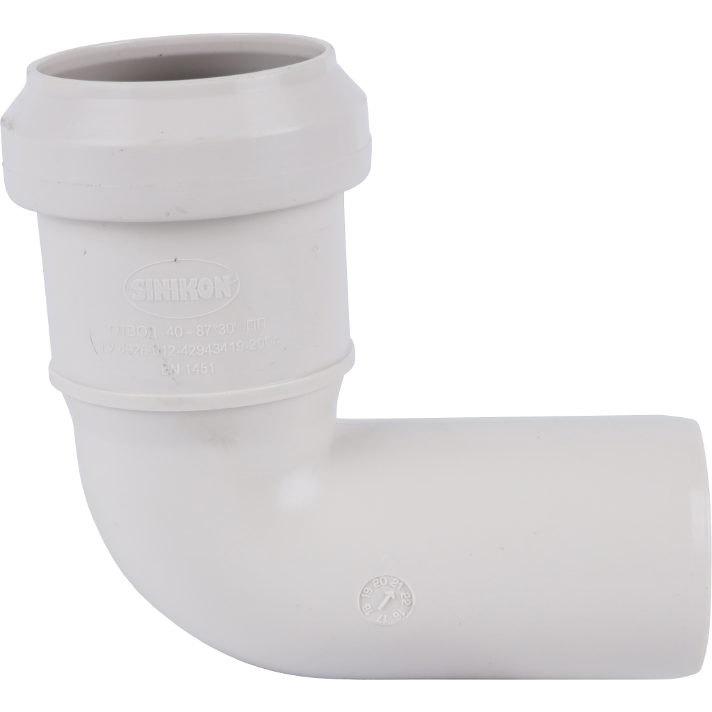 Отвод Sinikon D040x87, 504023.K