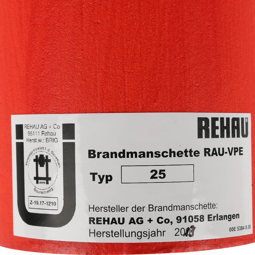 Пожарная манжента РЕХАУ RAUTITAN 25 для труб из сшитого полиэтилена