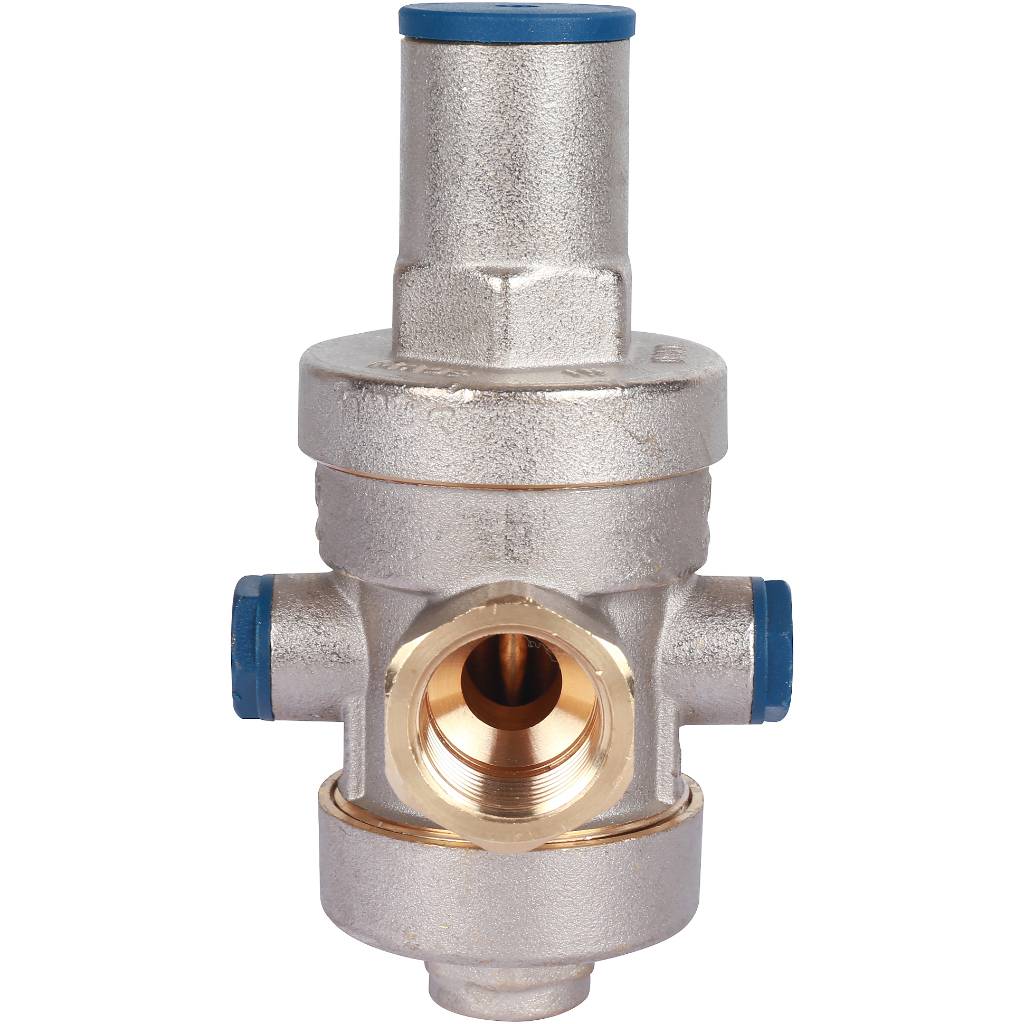 STOUT  Редуктор давления PN25 вн/вн 1/2  с выходом под манометр, SVS-1008-000015