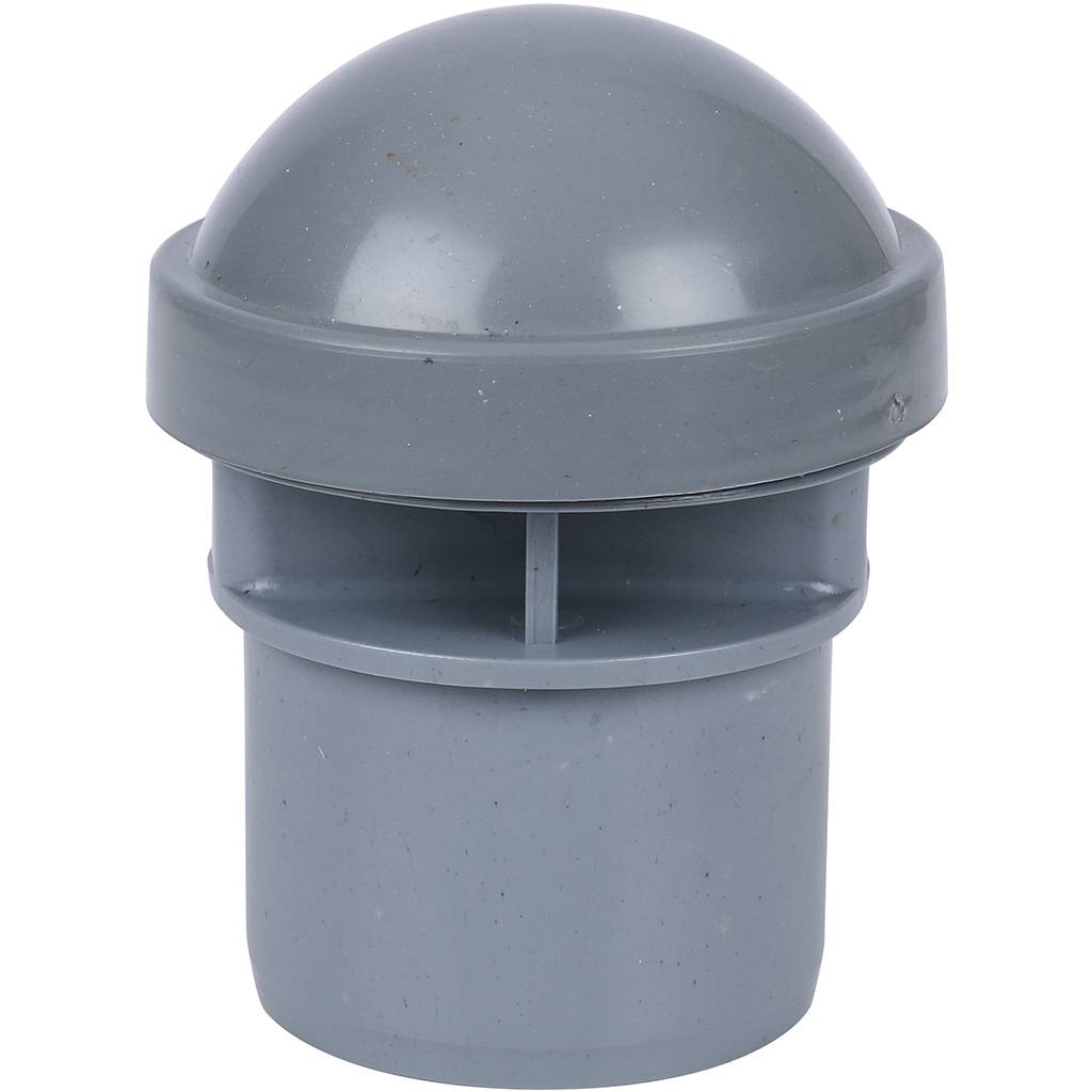 Аэратор канализационный Sinikon СТАНДАРТ D50 (КВ.050.G – серый цвет), NO.1.050