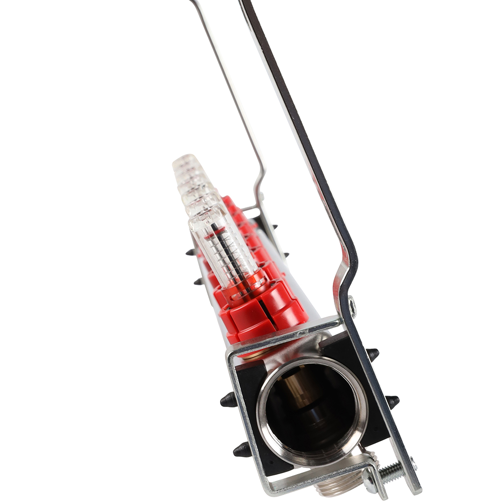 Коллектор из нержавеющей стали с расходомерами ROMMER 7 выходов