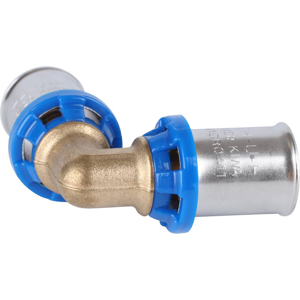 APE Угольник APE 90° 16х16 для металлопластиковых труб прессовой, ARL3200110