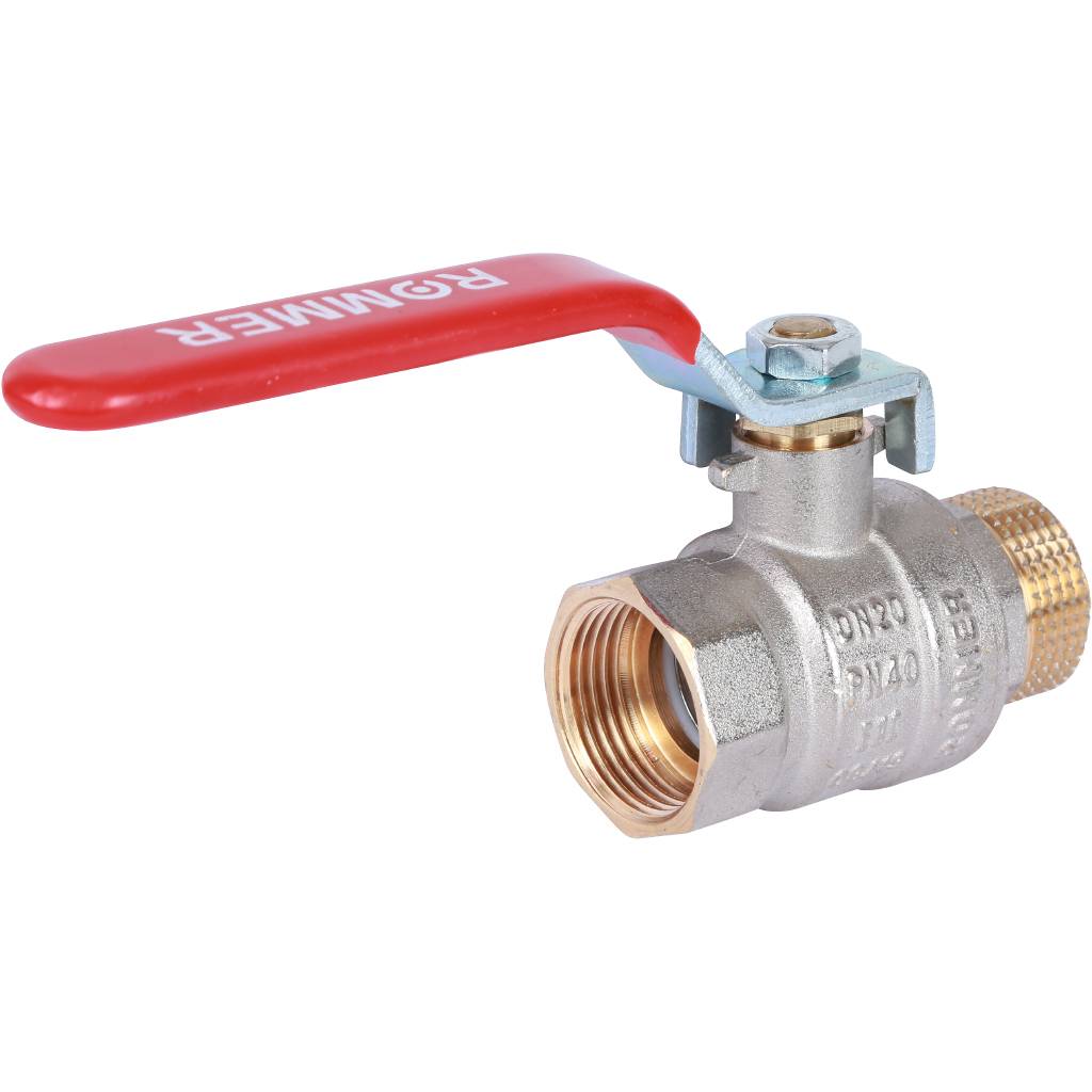 Кран шаровой ROMMER 3/4 ВН/НР, ручка рычаг, RBV-0002-0210320