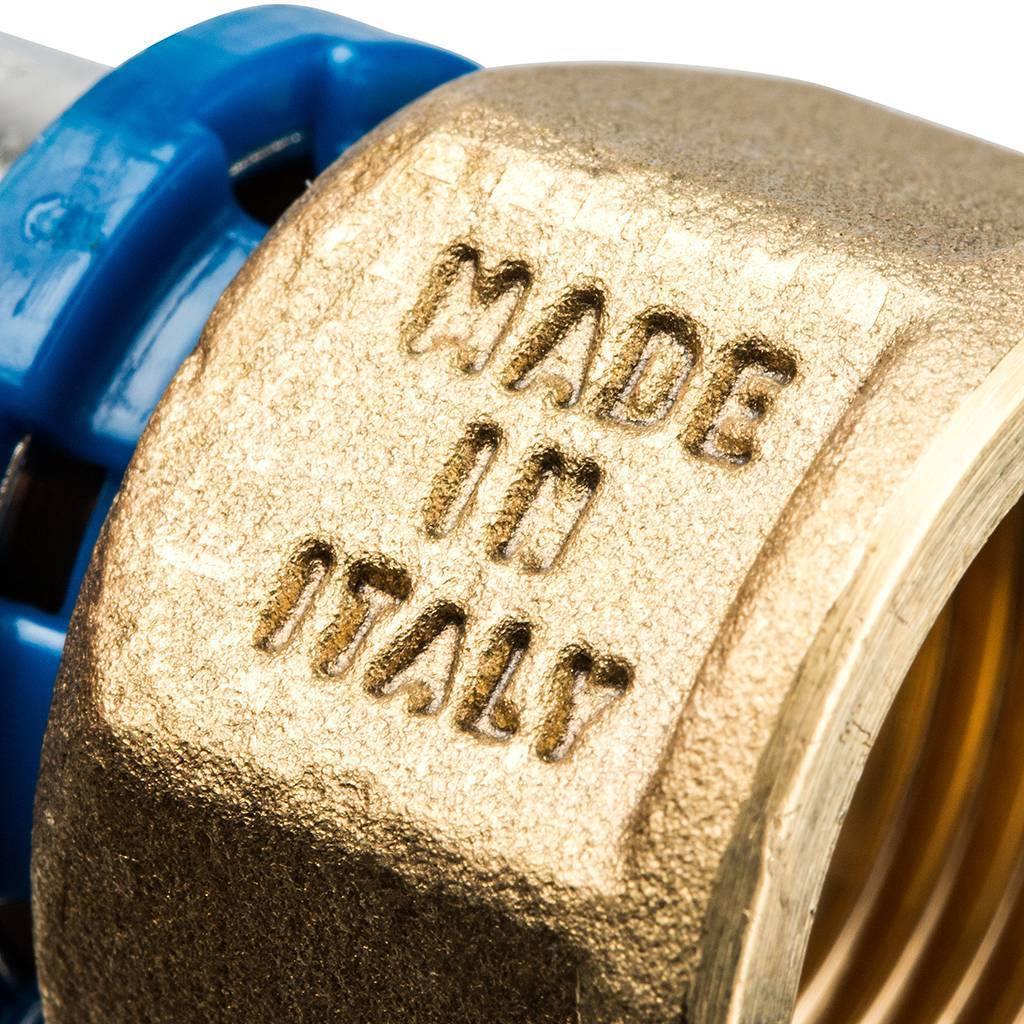 Муфта Prandelli Multyrama с внут.рез. (20х2,0)х3/4 профиль H,TH,U для металлопластиковых труб прессовой, 509.02.62.0