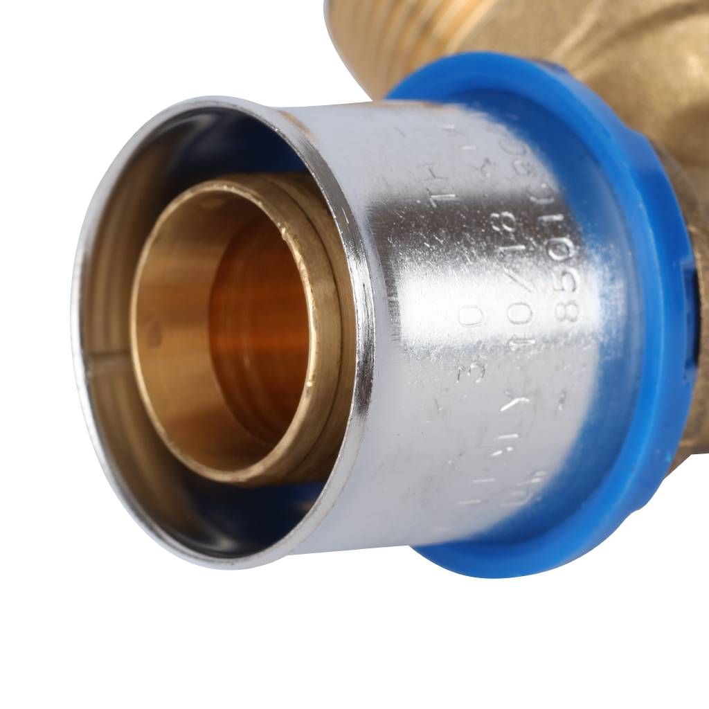 Угольник-переходник APE с наружной резьбой 3/4 х26 для металлопластиковых труб прессовой, ARL3004300