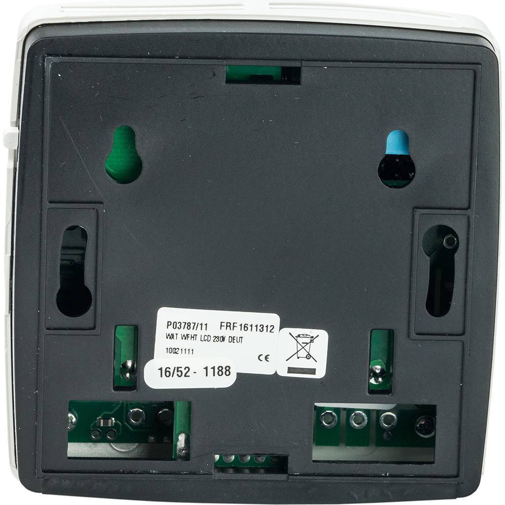 Электронный комнатный термостат Watts с ЖК-дисплеем WFHT-LCD, 10021111