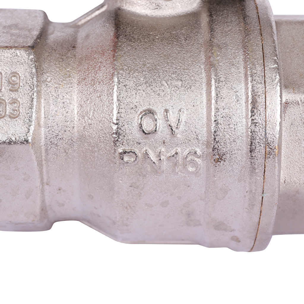 Кран шаровой OVENTROP Optibal с пласмас. маховиком ВР 1 1/4, 1077110