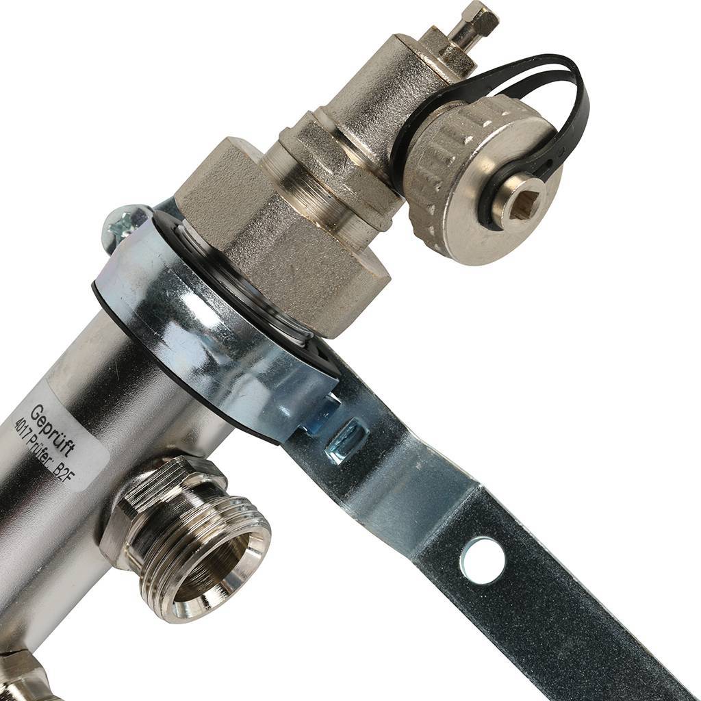 Распределительный коллектор РЕХАУ HLV на 6 групп нерж. Сталь