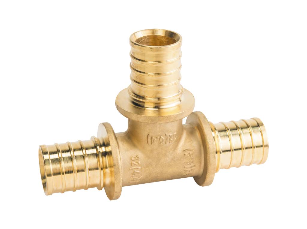 Тройник STOUT равнопроходный 16x16x16 для труб из сшитого полиэтилена аксиальный, SFA-0013-000016