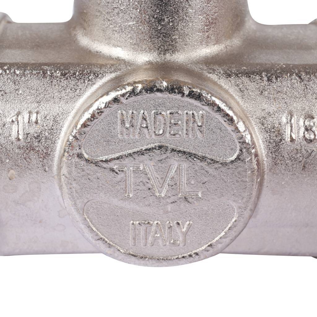 Кран шаровый Itap 128 1 трехходовой тип «Т» стандартный проход (рычаг)