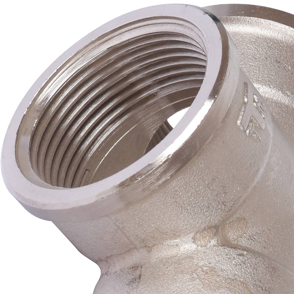 Крестовина TIEMME никелированная ВВ 1 1/4 для стальных труб резьбовой, 1500475