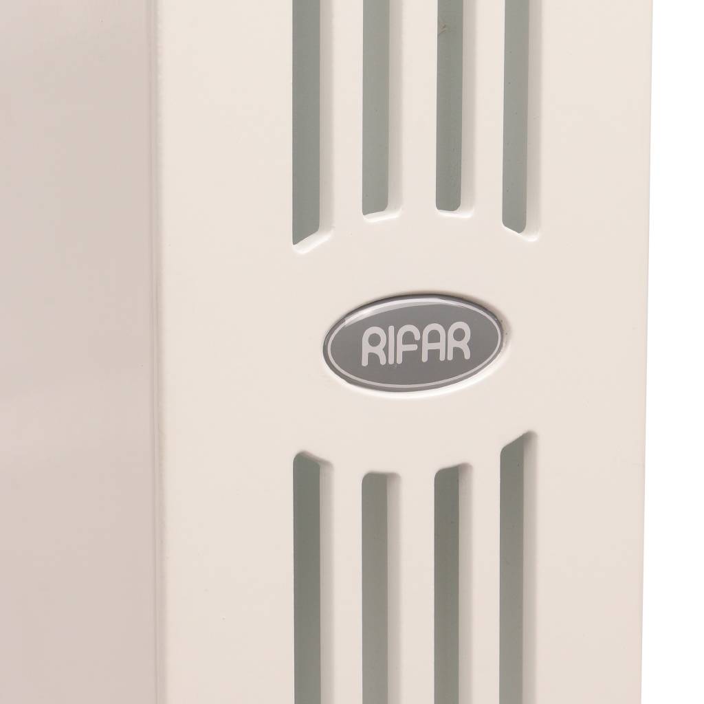 Радиатор биметаллический RIFAR SUPReMO VENTIL 350 SVR 8 секций нижнее правое подключение (белый RAL 9016), 4RS35.VR-8