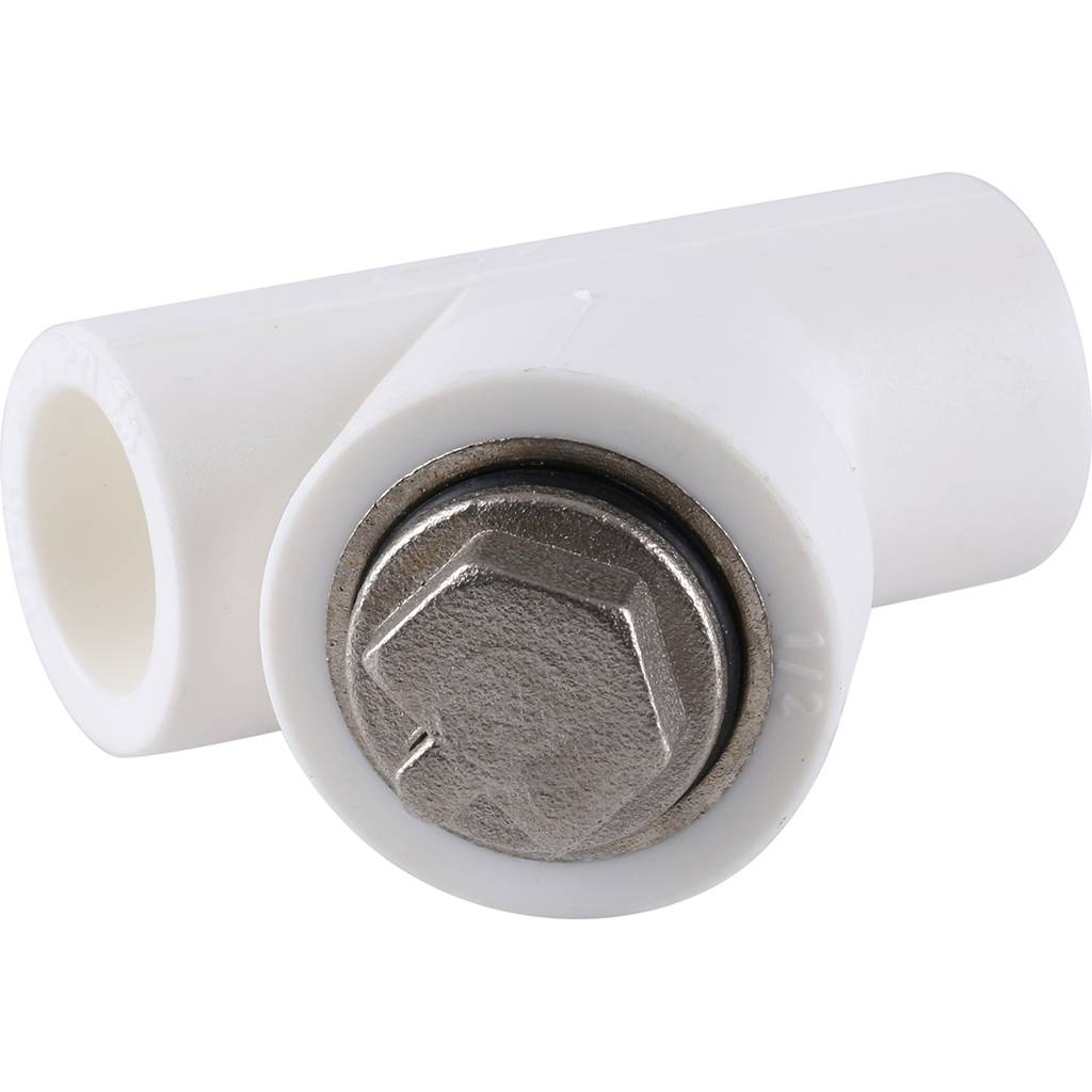 Герметичный фильтр Kalde 20 (ВН-ВН) (соединение муфта-муфта) для полипропиленовых труб под сварку (цвет белый)