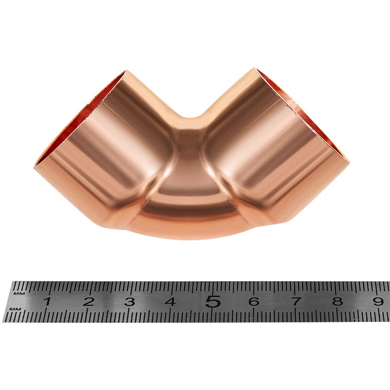 Угол JINTIAN 90° ВП-ВП 35 из меди под пайку, JT-1509035