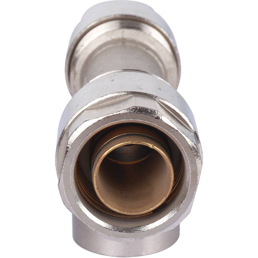 Тройник с внутр.резьбой Prandelli Multyrama (26х3,0х3/4) для металлопластиковых труб винтовой, 103.08.12.6