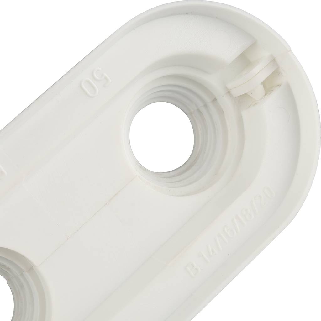 *12407771001 REHAU RAUTITAN Декоративная накладка для 2 труб Stabil/Flex, Дн 16/20мм