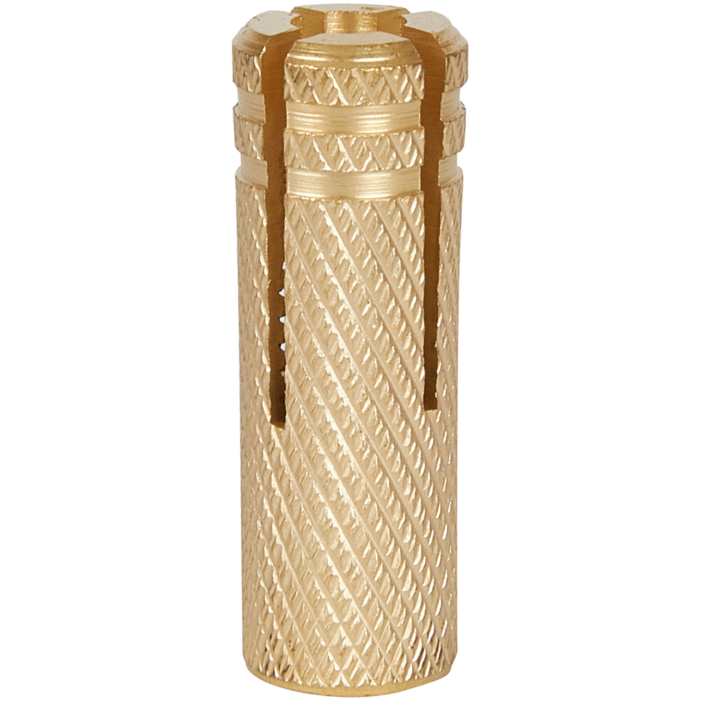 Забивной анкер латунный STOUT 8X10X30