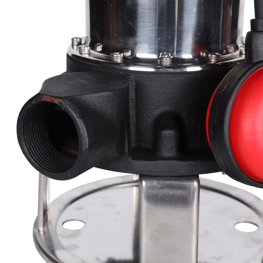 Насос дренажный STOUT с режущим механизмом и поплавком, корпус-чугун, кабель 10 м, 230V, Q=150 л/мин, H= 17 м, SPD-0004-211100