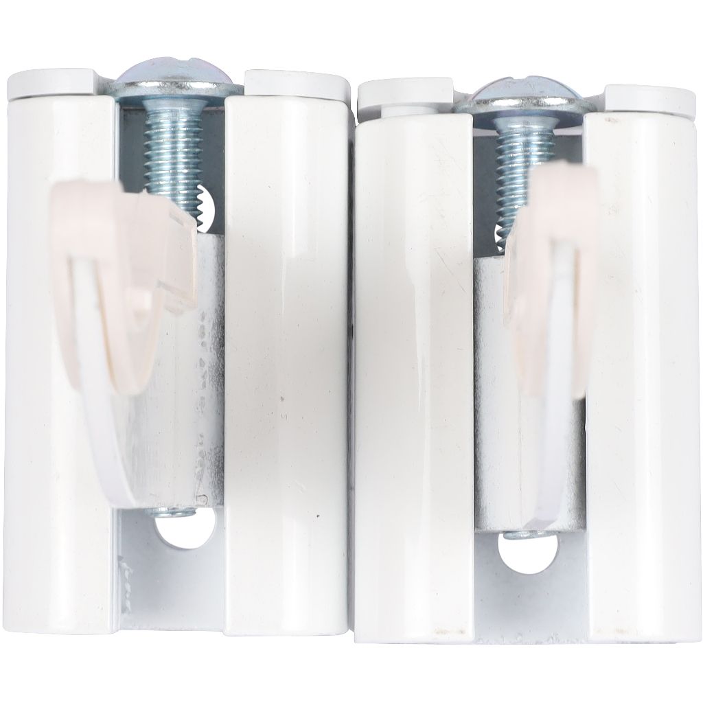 Комплект настенных регулируемых кронштейнов для радиаторов STOUT (2 шт.) RAL 9016, SKU-0320-000080