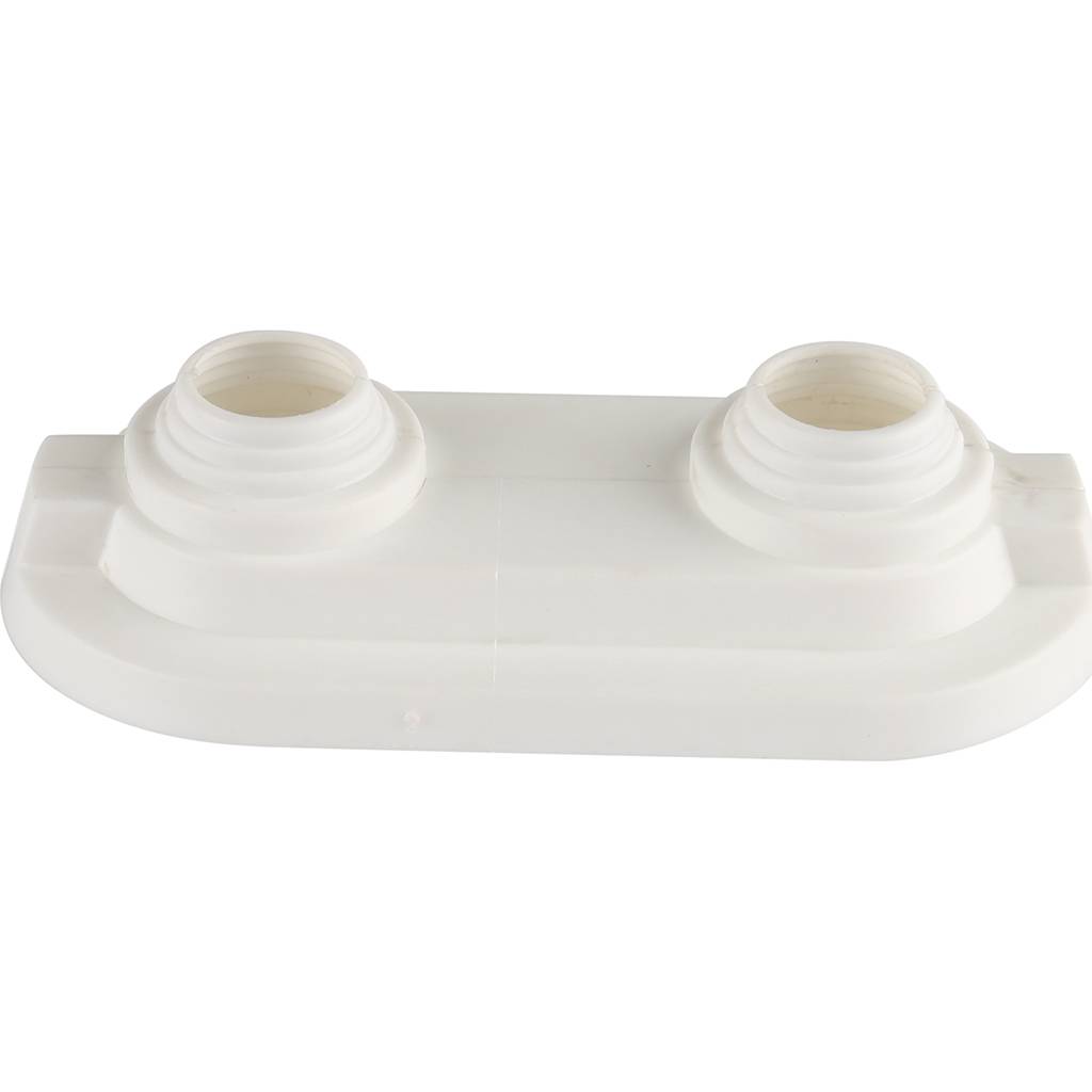 *12407771001 REHAU RAUTITAN Декоративная накладка для 2 труб Stabil/Flex, Дн 16/20мм