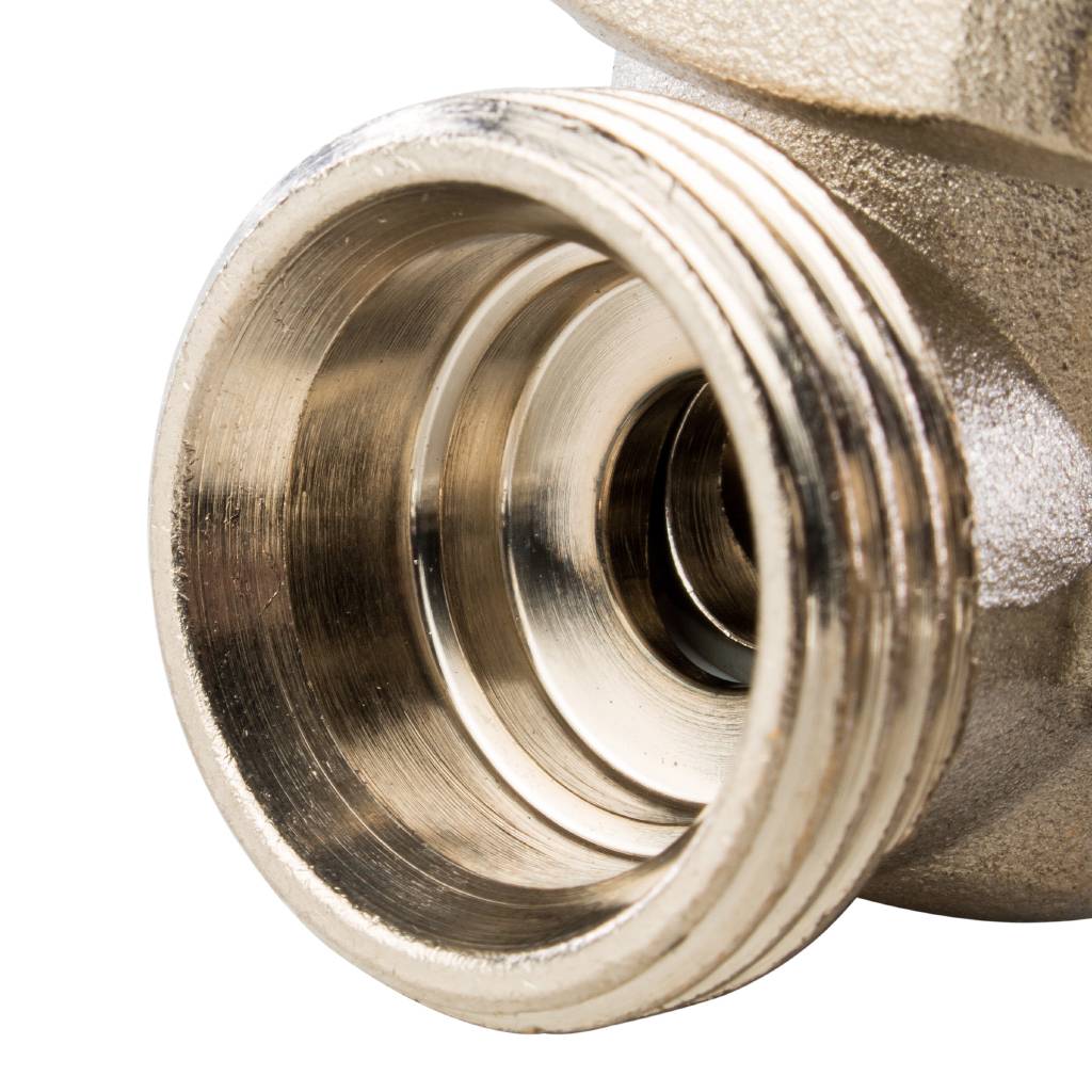 Узел нижнего подключения радиатора STOUT для двухтрубной системы, угловой  3/4, SVH-0004-000020