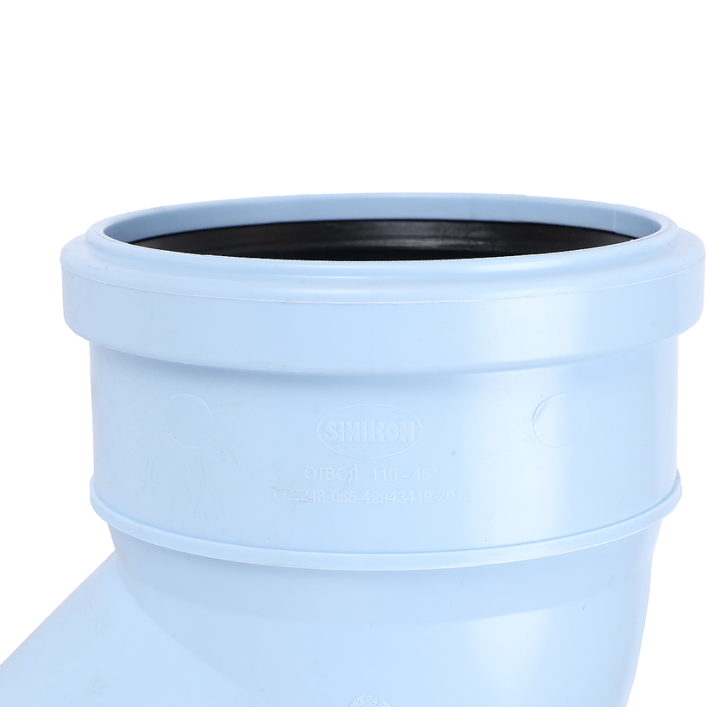 Отвод Sinikon Rain Flow ПП D110*45°, 504053.F