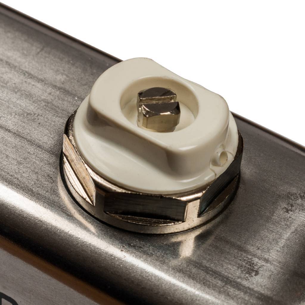 Коллектор из нержавеющей стали для радиаторной разводки STOUT 6 выходов, SMS 0923 000006