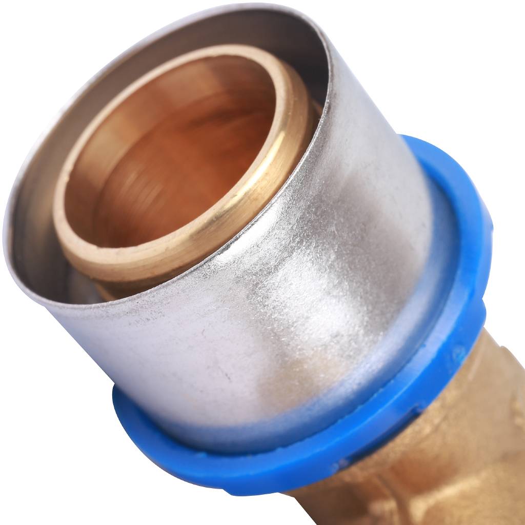 Тройник Prandelli Multyrama с внутренней резьбой (32х3,0)х1 профиль H, TH, U для металлопластиковых труб прессовой, 509.08.13.2