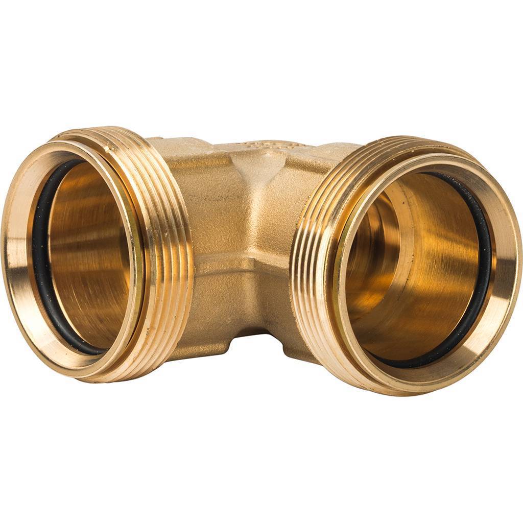 Угольник TIEMME 40х40 для труб ПНД винтовой, 3400017