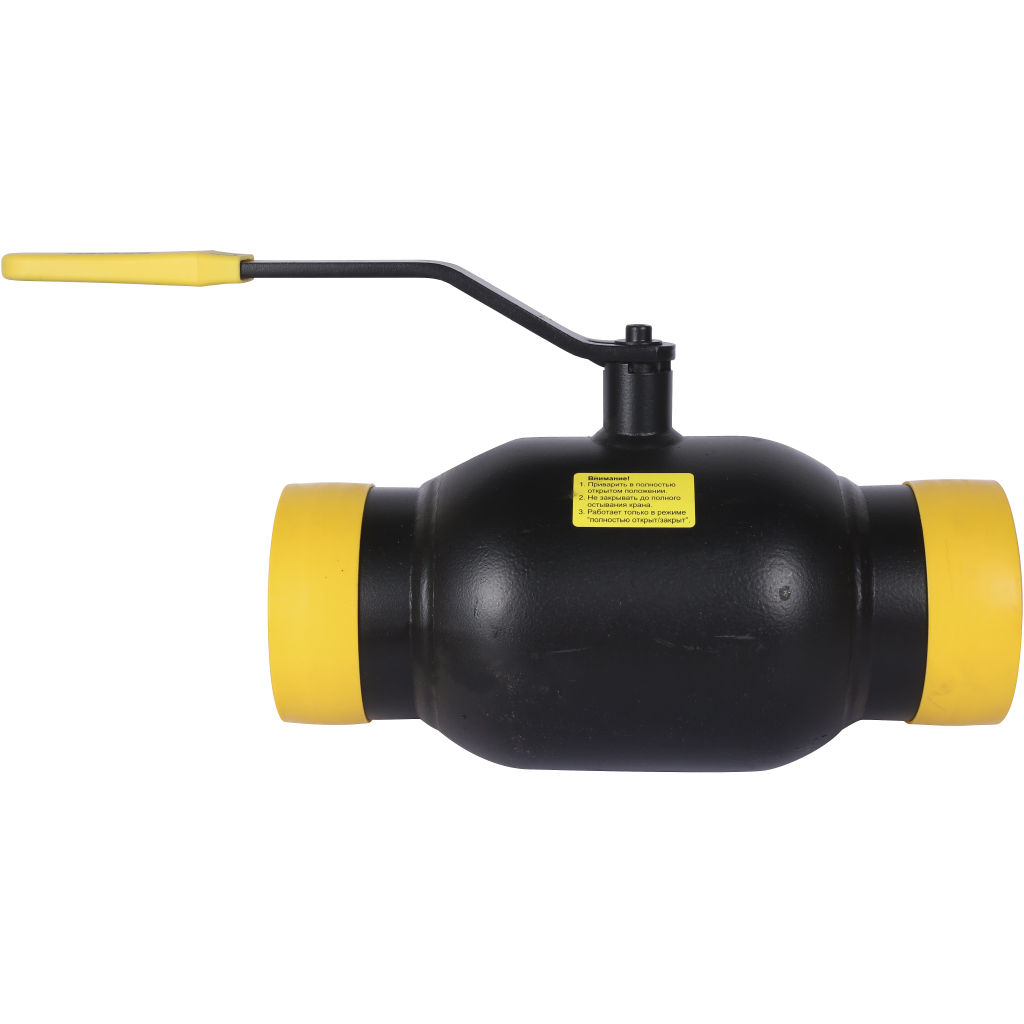 Кран шаровой стальной БРОЕН 11с10фт с/с DN 080 PN 16 для теплоснабжения, 9459434