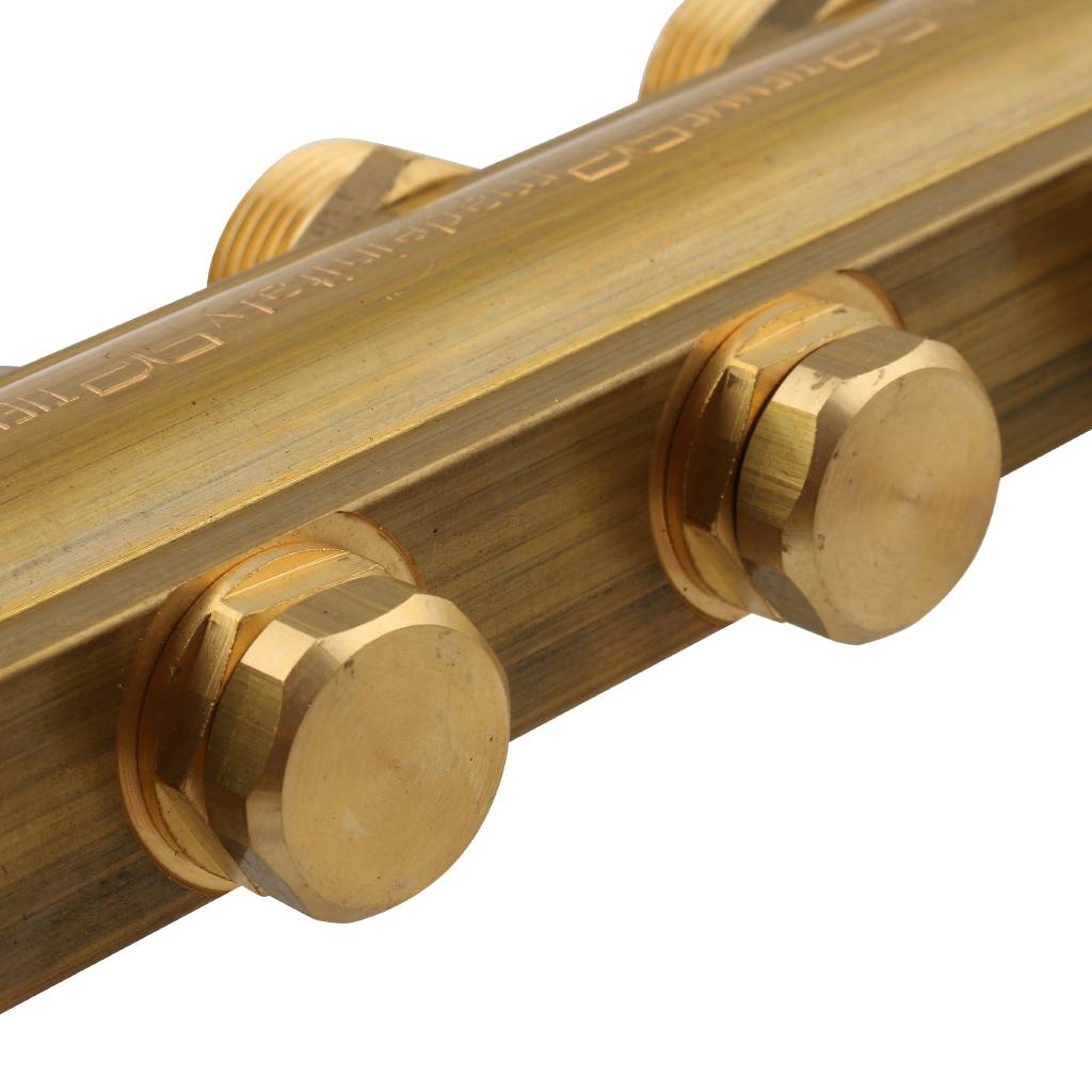 Коллектор в сборе на 6 выходов TIEMME 1х3/4 ЕК, 3870007(3875G060506)