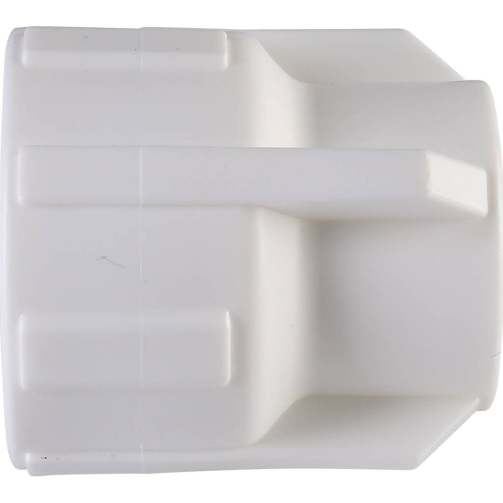 Муфта комбинированная Политэк 20х3/4 внутр. резьба для полипропиленовых труб под сварку (цвет белый), 9100002034