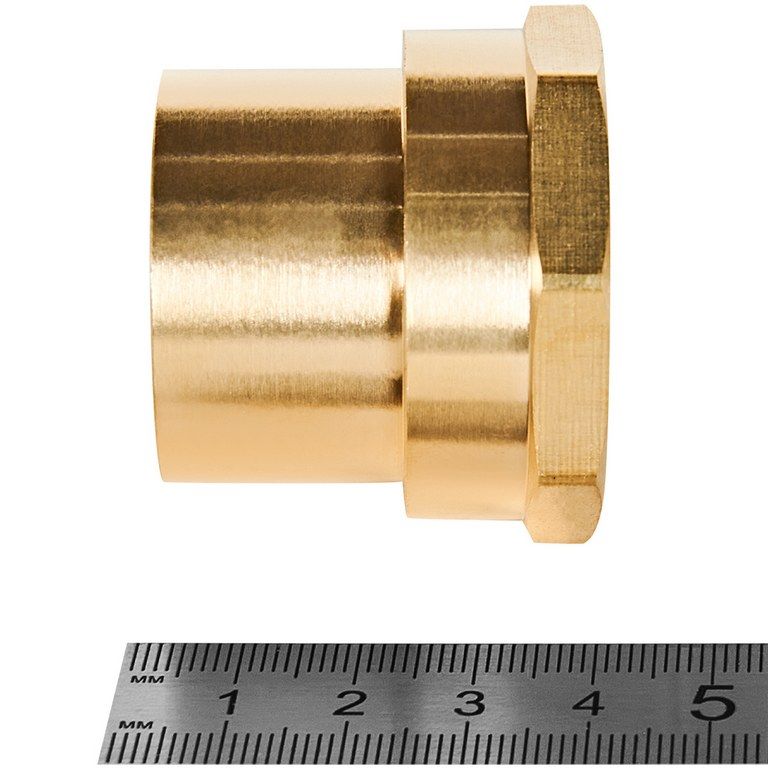 Переход JINTIAN ВП-ВР 35x11/4 из латуни под пайку JT-1427035114