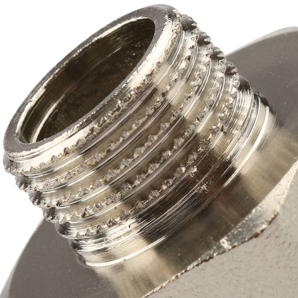 Переходник TIEMME НВ никелированный 1/2х1, 1500249