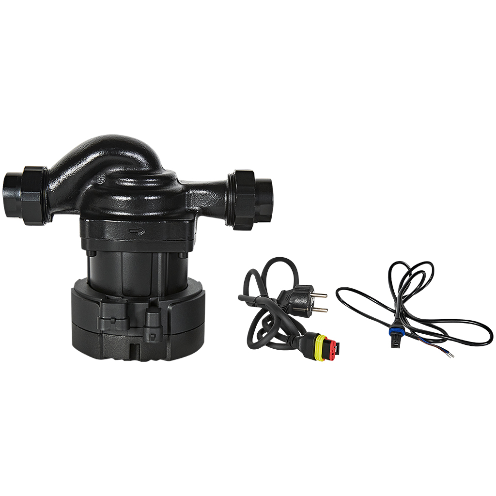 Частотный циркуляционный насос ROMMER PROFI EVO 25/120-180 с ШИМ, гайками и теплоизоляцией, RCP-0030-25120180