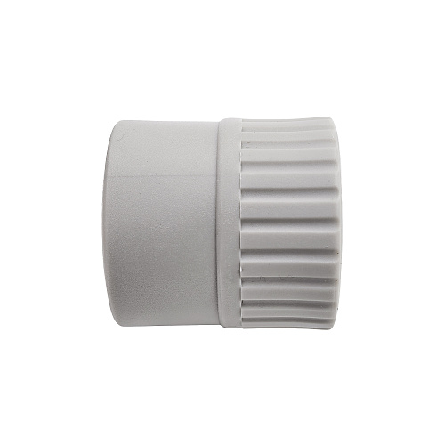 Муфта комбинированная PPR внутренняя резьба 32х 3/4,  серый, РТП