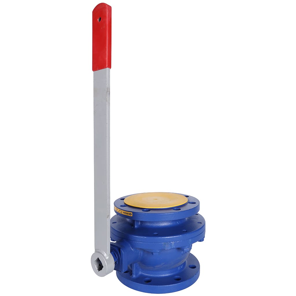 Кран шаровой ZETKAMA 565A Ду100 Ру16 фланцевый, 565A100C09