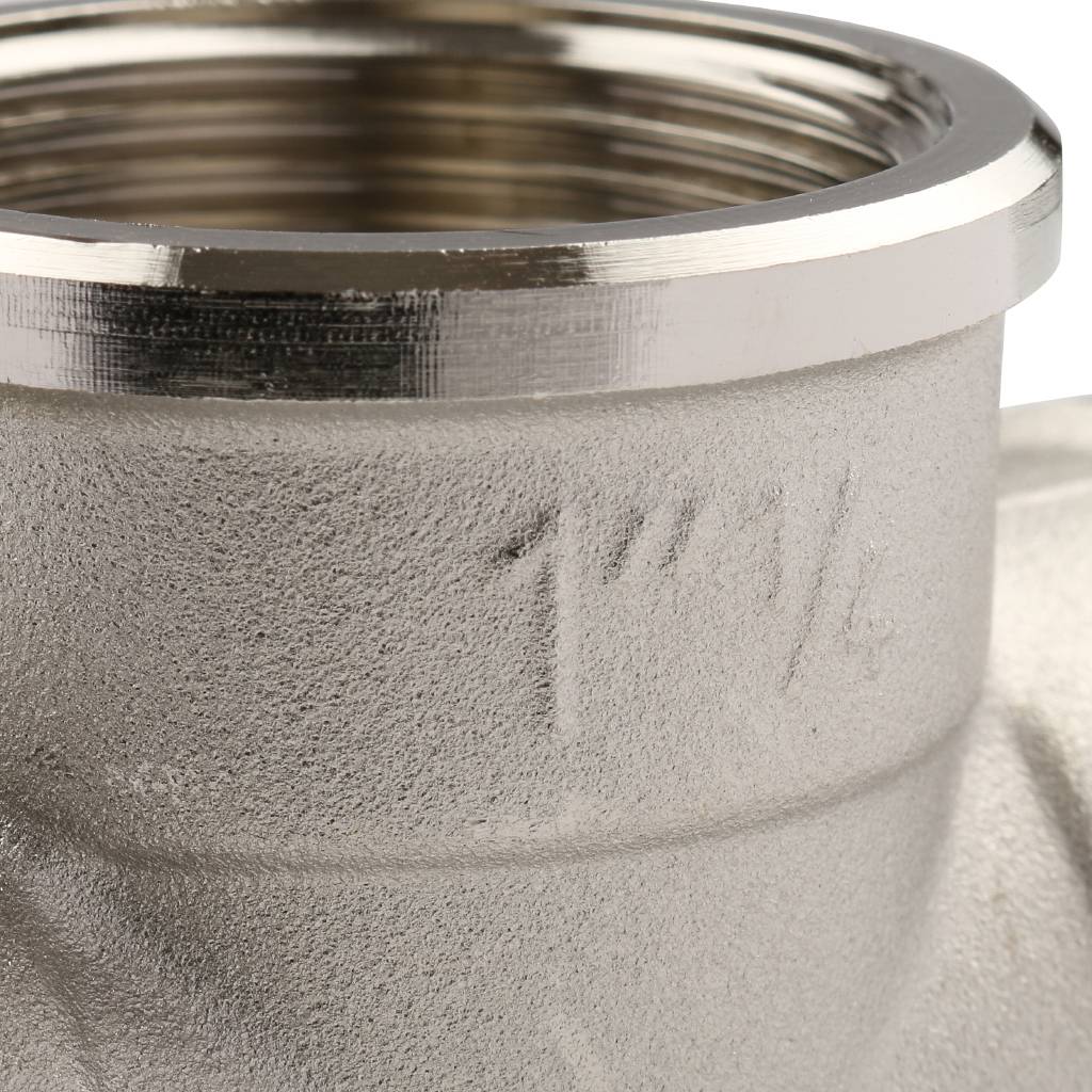 Тройник TIEMME ВВ никелированный 1 1/4 для стальных труб резьбовой, 1500331